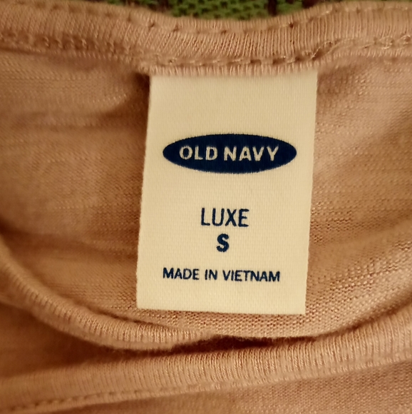 Old Navy Relaxe Luxe Relaxed Lace Up Tunic Top Sz Small in Plum Tonic - Picture 3 of 10